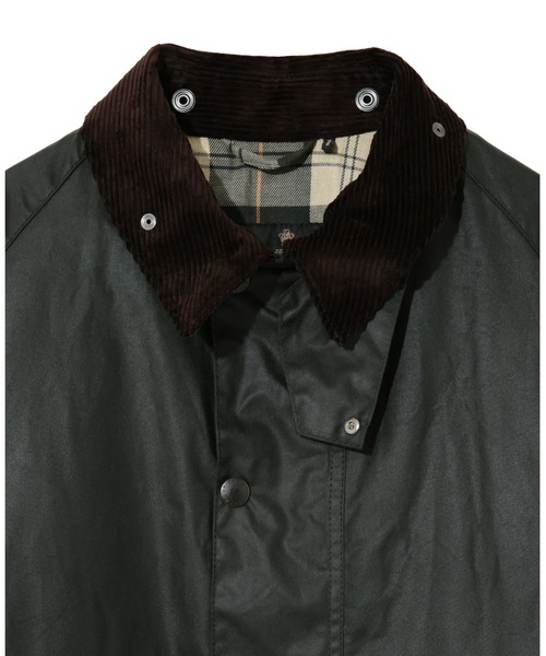 【TRANSPORT / トランスポート】ワックス コットン ショート ブルゾン（ブルゾン）｜Barbour（バブアー）