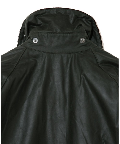 【TRANSPORT / トランスポート】ワックス コットン ショート ブルゾン（ブルゾン）｜Barbour（バブアー）