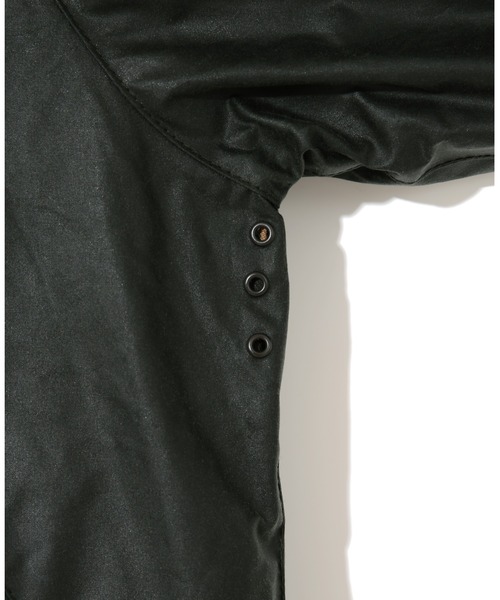 【TRANSPORT / トランスポート】ワックス コットン ショート ブルゾン（ブルゾン）｜Barbour（バブアー）