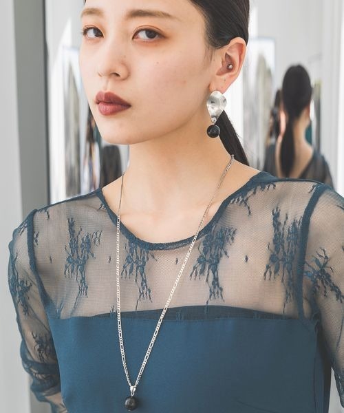 JEANASIS(ジーナシス)の「【WEB・一部店舗限定】Squiggly Pierce 102431(ピアス(両耳用)・レディース・シルバー系その他/ゴールド系その他・FREE)」の3枚目の写真