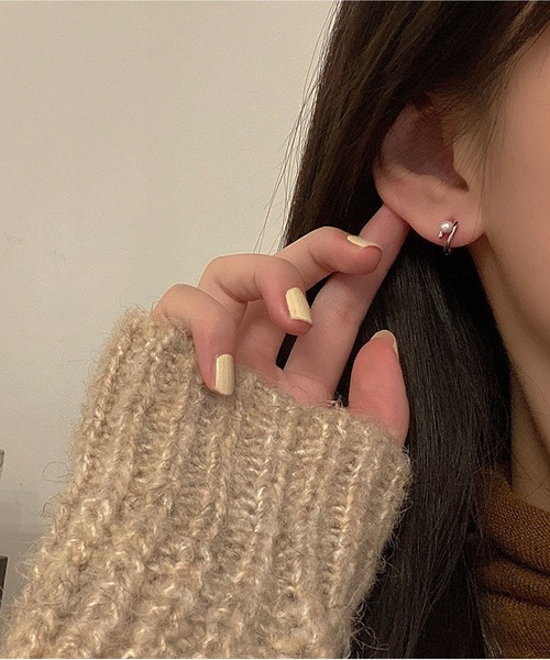 LA VORAGINE（ラ ヴォラジネ）の「アレルギー対応エコパールピアス（ピアス（両耳用）・レディース・ゴールド/シルバー・FREE）」の3枚目の写真