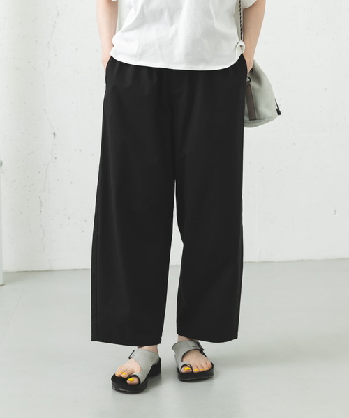 EKAL(エカル)の「『UVカット』リップストップトラウザー(その他パンツ・レディース・ベージュ系その他/ブラック・ONE SIZE)」の18枚目の写真