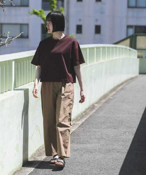 EKAL(エカル)の「『UVカット』リップストップトラウザー(その他パンツ・レディース・ベージュ系その他/ブラック・ONE SIZE)」の7枚目の写真