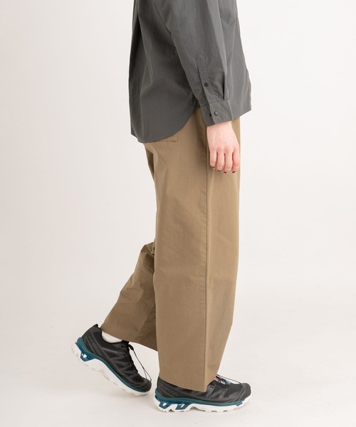 EKAL(エカル)の「『UVカット』リップストップトラウザー(その他パンツ・レディース・ベージュ系その他/ブラック・ONE SIZE)」の10枚目の写真