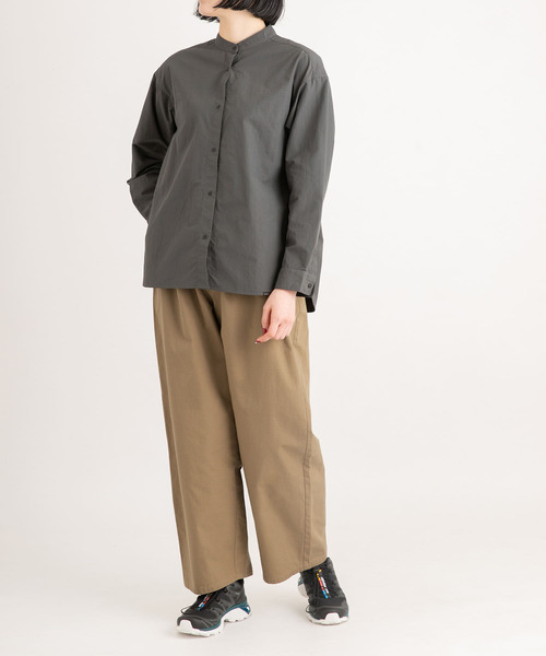 EKAL(エカル)の「『UVカット』リップストップトラウザー(その他パンツ・レディース・ベージュ系その他/ブラック・ONE SIZE)」の12枚目の写真