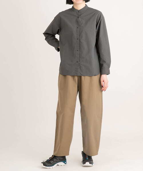 EKAL(エカル)の「『UVカット』リップストップトラウザー(その他パンツ・レディース・ベージュ系その他/ブラック・ONE SIZE)」の13枚目の写真