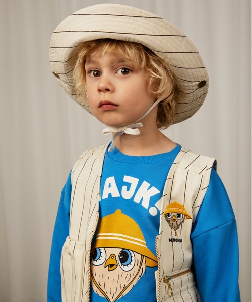 Mini Rodini(ミニロディーニ)の「mini rodini / ハイキングハット(ハット・キッズ・オフホワイト・52cm/48cm/56cm/44cm)」の6枚目の写真