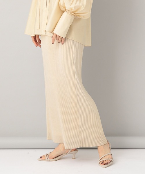 A part by(アパートバイ)の「≪追加2≫キラキラプリーツイージースカート(スカート・レディース・シルバー/ゴールド/ブラック・SMALL/FREE)」の16枚目の写真