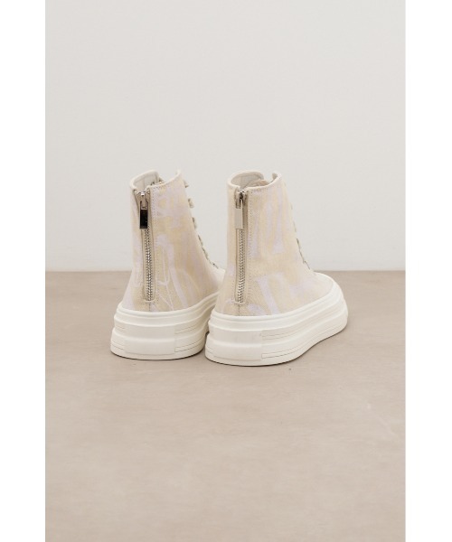 AZUL by moussy（アズールバイマウジー）の「グラフィックハイカットスニーカー（スニーカー・メンズ・ホワイト系その他/ブラック系その他・MEDIUM/LARGE）」の8枚目の写真