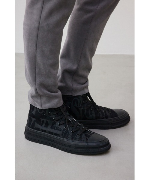 AZUL by moussy（アズールバイマウジー）の「グラフィックハイカットスニーカー（スニーカー・メンズ・ホワイト系その他/ブラック系その他・MEDIUM/LARGE）」の14枚目の写真