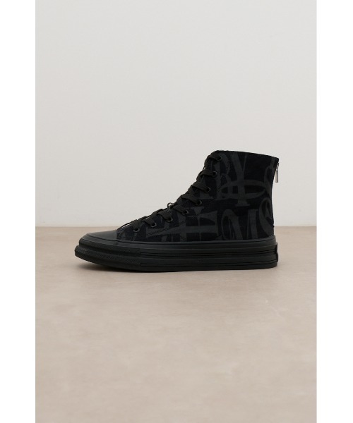 AZUL by moussy（アズールバイマウジー）の「グラフィックハイカットスニーカー（スニーカー・メンズ・ホワイト系その他/ブラック系その他・MEDIUM/LARGE）」の16枚目の写真