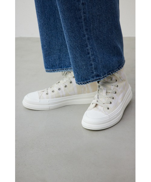 AZUL by moussy（アズールバイマウジー）の「グラフィックハイカットスニーカー（スニーカー・メンズ・ホワイト系その他/ブラック系その他・MEDIUM/LARGE）」の3枚目の写真