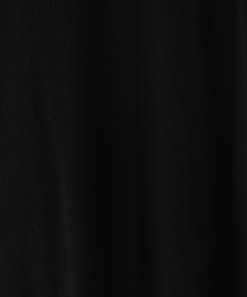 A part by（アパートバイ）の「シアーリブ2WAY_長袖/WEB先行予約（Tシャツ/カットソー・レディース・アイボリー/カーキ/ブラック・FREE）」の21枚目の写真