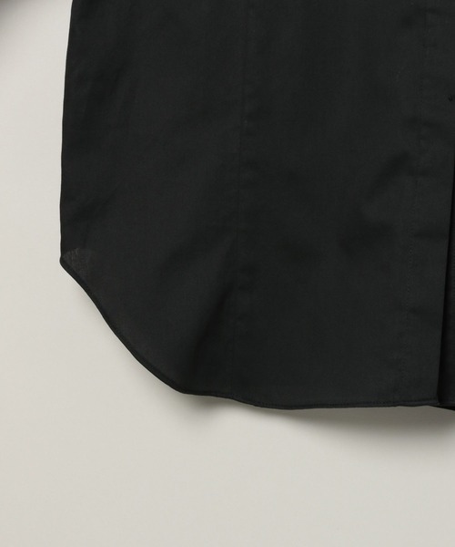 JEANASIS（ジーナシス）の「カフスリボンレギュラーシャツ/ 110893（シャツ/ブラウス・レディース・オフホワイト/ブラック・FREE）」の9枚目の写真