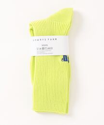 LOWRYS FARM | ＬＦロゴシシュウソックス 103897(ソックス/靴下)