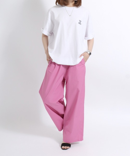 Dickies ピンク Dickies パンツ DICKIES コットンダンプサイドポケットバルーン