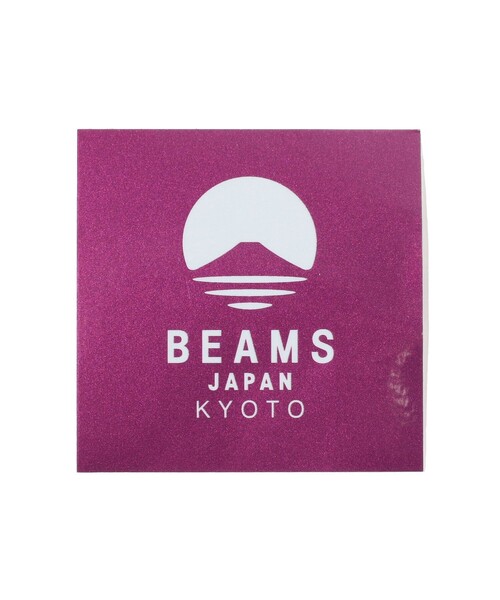 BEAMS JAPAN（ビームス　ジャパン）の「BEAMS JAPAN / 別注 ロゴステッカー（ステッカー/テープ・メンズ・ネイビー/パープル/オレンジ/ゴールド・ONE SIZE）」の2枚目の写真