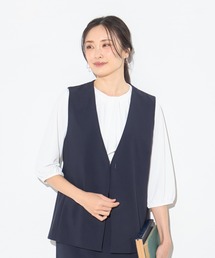 A/C DESIGN BY ALPHA CUBIC | 【セットアップ対応】ストレッチジレ(ノーカラージャケット)