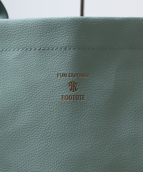 ROOTOTE(ルートート)の「ROOTOTE チューブ合皮トート(トートバッグ・メンズ・ブルー/シルバー/ブラック/ホワイト系/ピンクゴールド/グリーン系その他・FREE)」の14枚目の写真