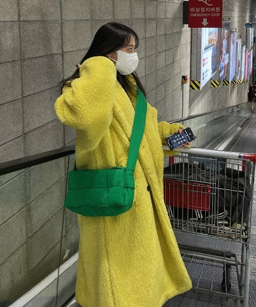 ASCLO（エジュクロ）の「ASCLO Roxy And Botte Cross Bag（ショルダーバッグ・メンズ・ブラック/グリーン・FREE）」の14枚目の写真