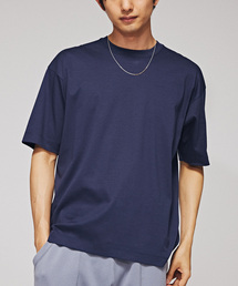 アルビニスタスムース クルーネック Tシャツ