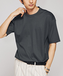EDIFICE | アルビニスタスムース クルーネック Tシャツ(Tシャツ/カットソー)