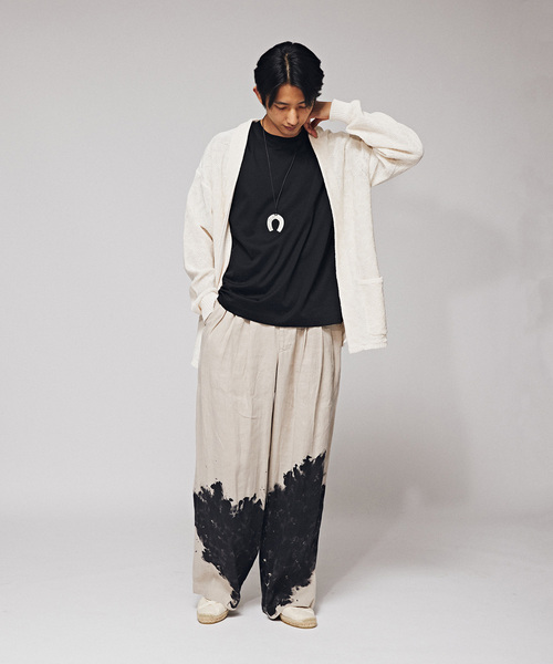 EDIFICE(エディフィス)の「アルビニスタスムース クルーネック Tシャツ(Tシャツ/カットソー・メンズ・ネイビー/ホワイト/グリーン/ブラック/アイボリー/オレンジ系その他・SMALL/MEDIUM/LARGE)」の8枚目の写真