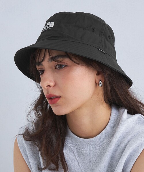 THE NORTH FACE（ザノースフェイス）の「＜THE NORTH FACE＞キャンプサイド ハット / 帽子（ハット・レディース・ブラック/グレー・M）」の3枚目の写真