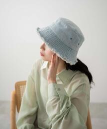 WEGO | WEGO/デニムフリンジバケットハット(ハット)