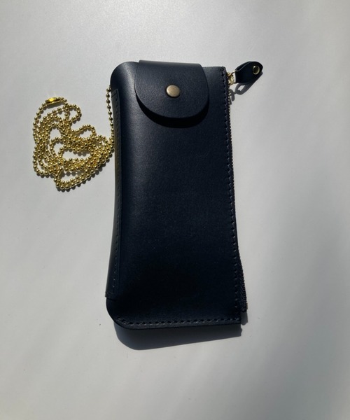 TIDEWAY(タイドウェイ)の「Ag+LEATHER BLACK&WHITE 抗菌MULTI CASE(メガネケース)(メガネ・レディース・ブラック/ホワイト・FREE)」の7枚目の写真