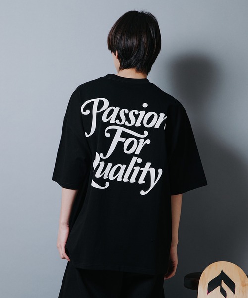 SAVIER（サビアー）の「【SAVIER/サビアー】オーバーサイズ　バックプリントTシャツ（Tシャツ/カットソー・メンズ・ホワイト/スミクロ・LARGE/MEDIUM）」の14枚目の写真