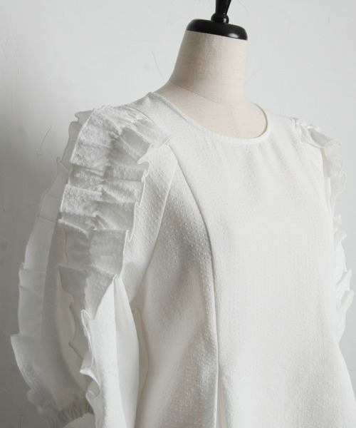UNITED ARROWS フリルノースリーブチュニック　さくら様 1500024F0723_m1_a043.jpg