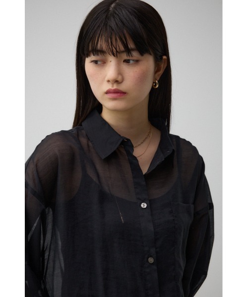 【美品】 CITYSHOP バックスリットオーバーシャツ カットソー オーバーサイズ バックスリット カットソー