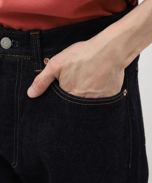 LENO（リノ）の「LENO (リノ) STRAIGHT JEANS H2401- J006（デニムパンツ・メンズ・ネイビー・30/32/34）」の9枚目の写真