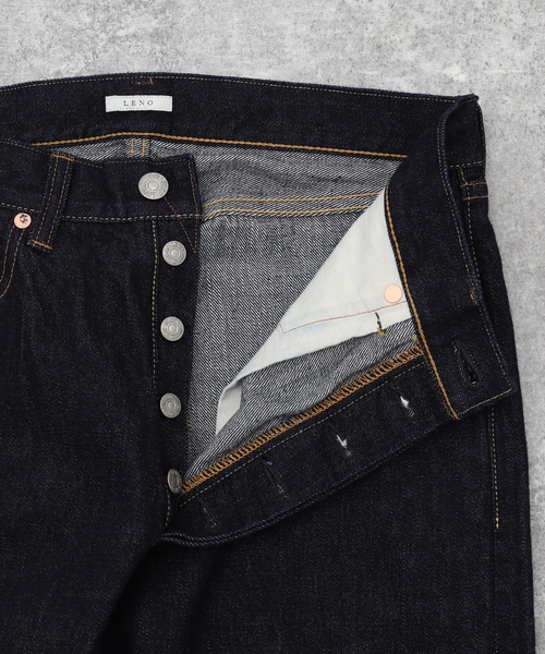 LENO（リノ）の「LENO (リノ) STRAIGHT JEANS H2401- J006（デニムパンツ・メンズ・ネイビー・30/32/34）」の15枚目の写真