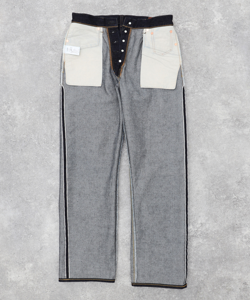 LENO（リノ）の「LENO (リノ) STRAIGHT JEANS H2401- J006（デニムパンツ・メンズ・ネイビー・30/32/34）」の16枚目の写真