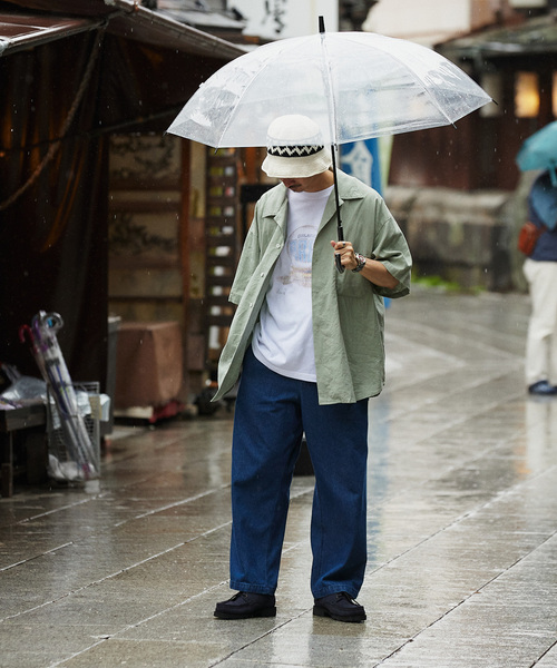 ARMY TWILL(アーミーツイル)の「ARMY TWILL / アーミーツイル別注 綿/麻 スラブシャツ(シャツ/ブラウス・メンズ・ブラック/グリーン/オレンジ・MEDIUM/LARGE)」の16枚目の写真