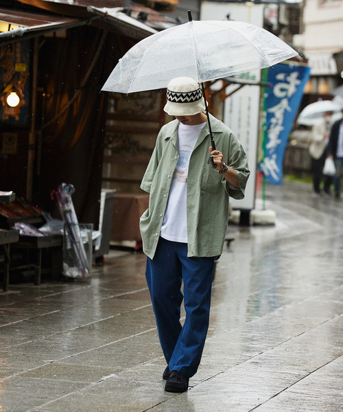 ARMY TWILL(アーミーツイル)の「ARMY TWILL / アーミーツイル別注 綿/麻 スラブシャツ(シャツ/ブラウス・メンズ・ブラック/グリーン/オレンジ・MEDIUM/LARGE)」の17枚目の写真