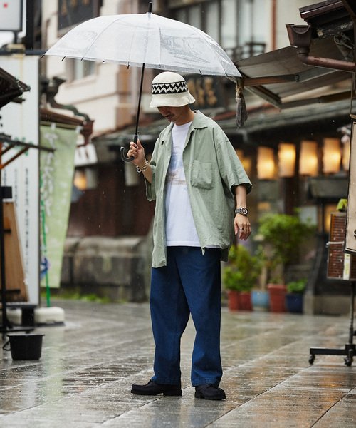 ARMY TWILL(アーミーツイル)の「ARMY TWILL / アーミーツイル別注 綿/麻 スラブシャツ(シャツ/ブラウス・メンズ・ブラック/グリーン/オレンジ・MEDIUM/LARGE)」の18枚目の写真