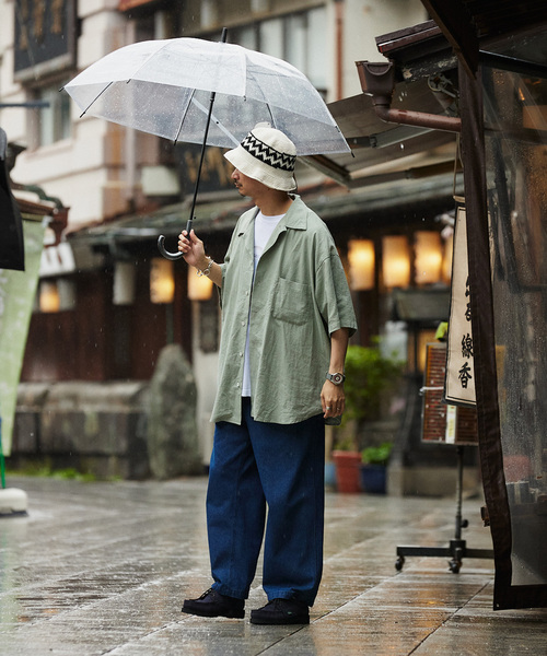 ARMY TWILL(アーミーツイル)の「ARMY TWILL / アーミーツイル別注 綿/麻 スラブシャツ(シャツ/ブラウス・メンズ・ブラック/グリーン/オレンジ・MEDIUM/LARGE)」の19枚目の写真