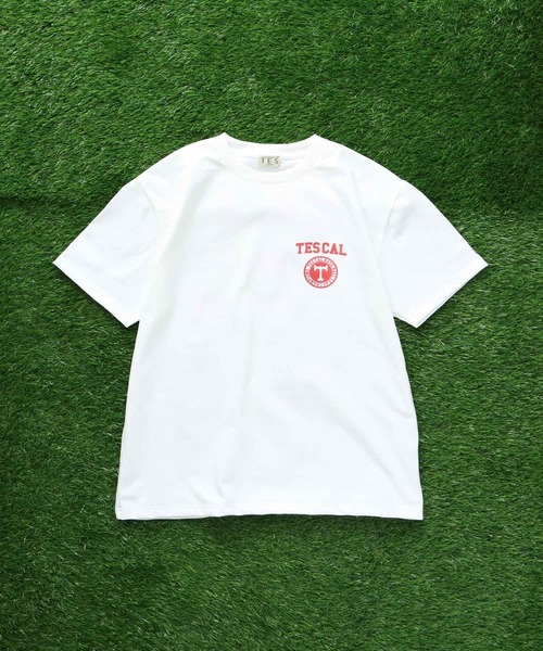 The Endless Summer(エンドレスサマー)の「TES BUHI LEAGUE T-SHIRT / Tシャツ(Tシャツ/カットソー・メンズ・ブラウン/レッド/オレンジ/ブルー・SMALL/X-LARGE/LARGE/MEDIUM)」の5枚目の写真