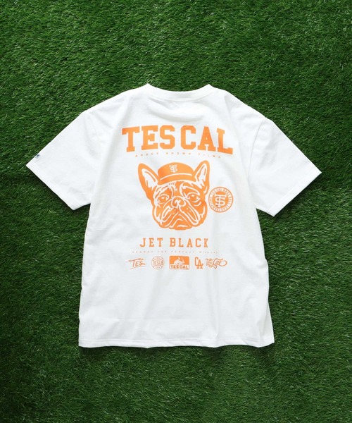 The Endless Summer(エンドレスサマー)の「TES BUHI LEAGUE T-SHIRT / Tシャツ(Tシャツ/カットソー・メンズ・ブラウン/レッド/オレンジ/ブルー・SMALL/X-LARGE/LARGE/MEDIUM)」の11枚目の写真