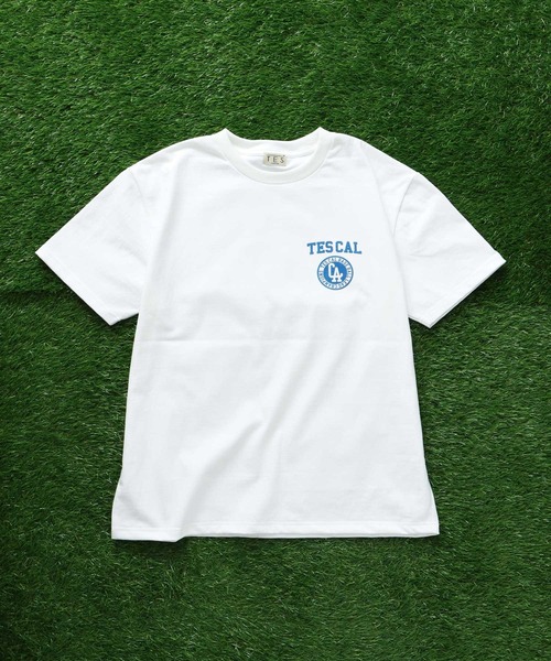 The Endless Summer(エンドレスサマー)の「TES BUHI LEAGUE T-SHIRT / Tシャツ(Tシャツ/カットソー・メンズ・ブラウン/レッド/オレンジ/ブルー・SMALL/X-LARGE/LARGE/MEDIUM)」の20枚目の写真