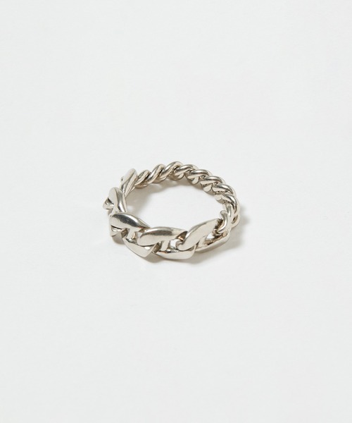 JUNRED(ジュンレッド)の「ital. from JUNRed / gradient chain ring(リング・メンズ・シルバー・S/L)」の7枚目の写真