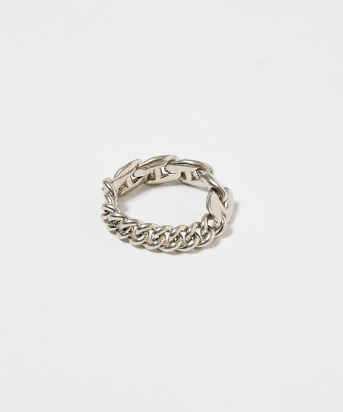 JUNRED(ジュンレッド)の「ital. from JUNRed / gradient chain ring(リング・メンズ・シルバー・S/L)」の8枚目の写真