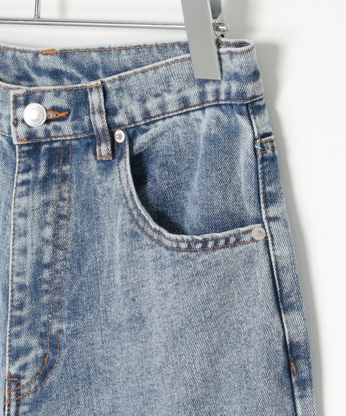notch.（ノッチ）の「12ozサイドダメージデニムパンツ（デニムパンツ・レディース・グレー/ブルー系その他・M）」の16枚目の写真
