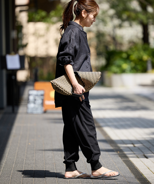 ジャカード テーパードパンツ（パンツ）｜STRASBURGO OUTLET