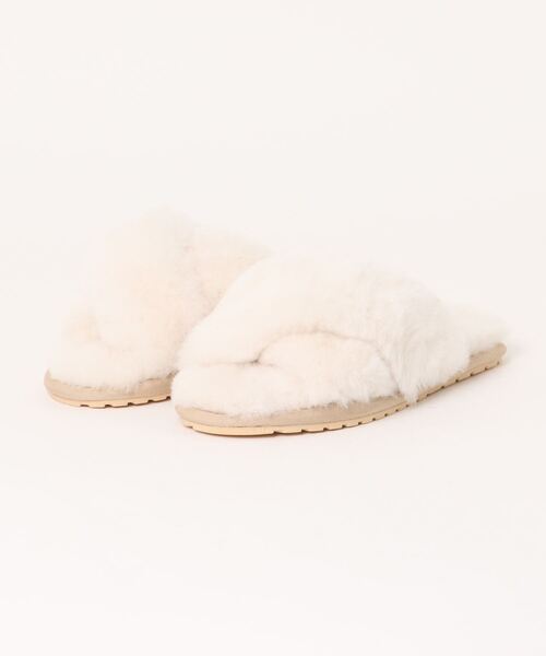 EMU Australia(エミューオーストラリア)の「《EMU Australia》Mayberry(サンダル・レディース・チャコール/ホワイト系その他/ブラック/キャメル・24.0cm/25.0cm/23.0cm/US6/US7/US8)」の2枚目の写真