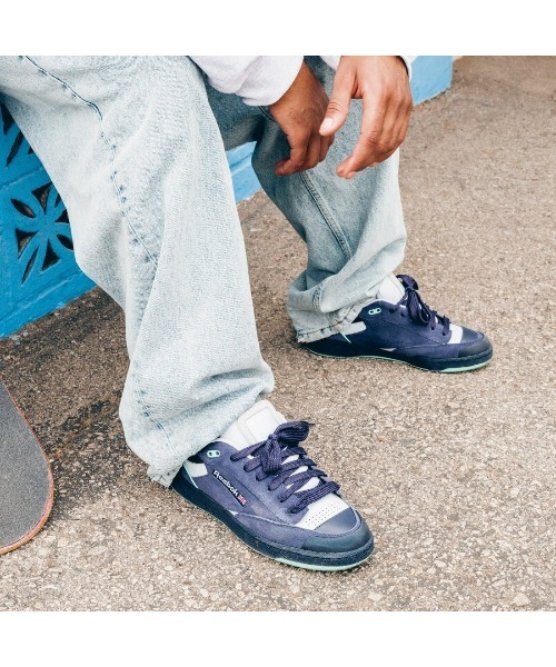 Reebok（リーボック）の「クラブシー BULC / CLUB C BULC（スニーカー・メンズ・ネイビー/カーキブラウン・24.5cm/25.0cm/25.5cm/26.0cm/26.5cm/27.0cm/27.5cm/28.0cm/28.5cm/29.0cm/30.0cm/24.0cm）」の5枚目の写真