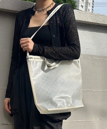 beautiful people（ビューティフルピープル）の「beautiful people plaid vinyl logo tape shoulder bag 1000611931（ショルダーバッグ）」